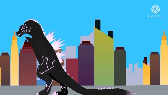 Shin icyzilla vs zilla 1998 (STICK NODES) смотреть онлайн