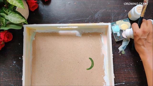 Tray Easy Decoupage Art tutorial DIY I How to use chalk paint - Itsy Bitsy смотреть онлайн