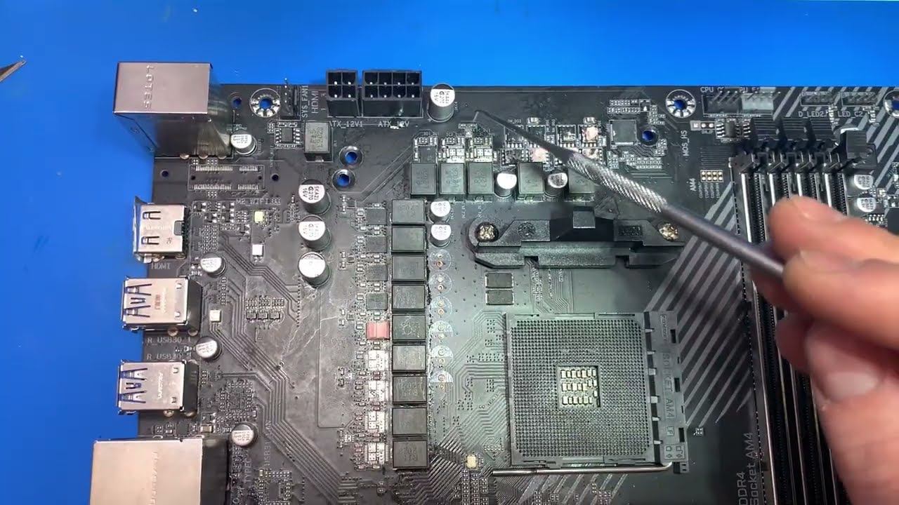 Ремонт GIGABYTE X570 AORUS\\\\ Розыгрыш франкенштейна GTX1070 на мобильном чипе?))))