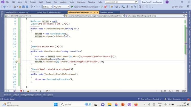 C#.NET Project Templates using Visual Studio 2022 - PART 2.2 | SpecFlow Test Project | Unit Test | смотреть онлайн