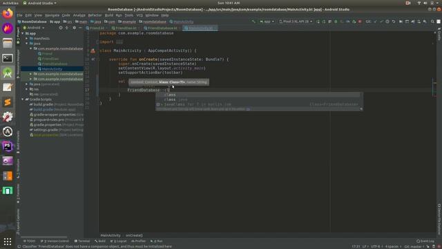 Setting up a Room Database (Android Studio 2019 Edition, Part 19) смотреть онлайн