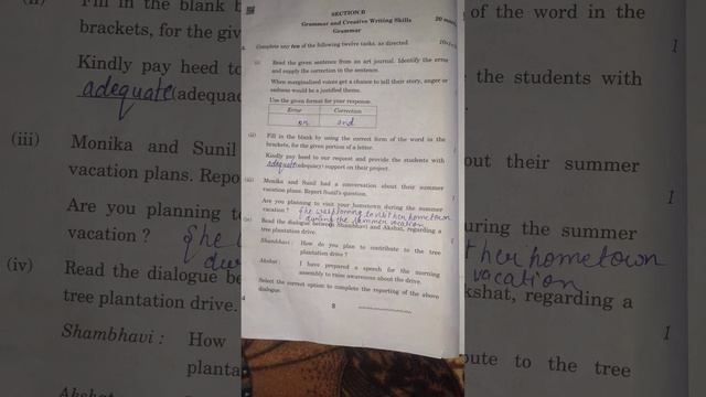 class 10 english paper solution set 2/4/3 смотреть онлайн