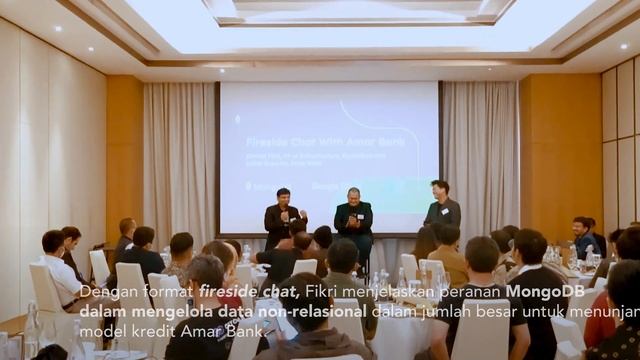 Event Highlight: Ahmad Fikri at MongoDB & Google Cloud Platform Executive Breakfast Event смотреть онлайн