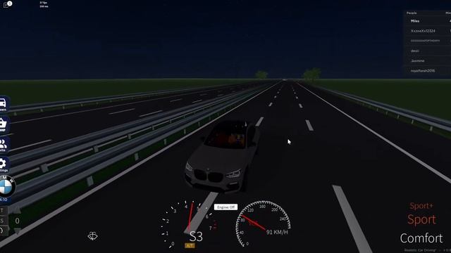 Trying to 'stalk' people in Realistic Car Driving Roblox смотреть онлайн