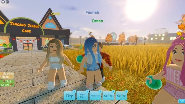 Playing Roblox as a MAGICAL Mermaid! смотреть онлайн