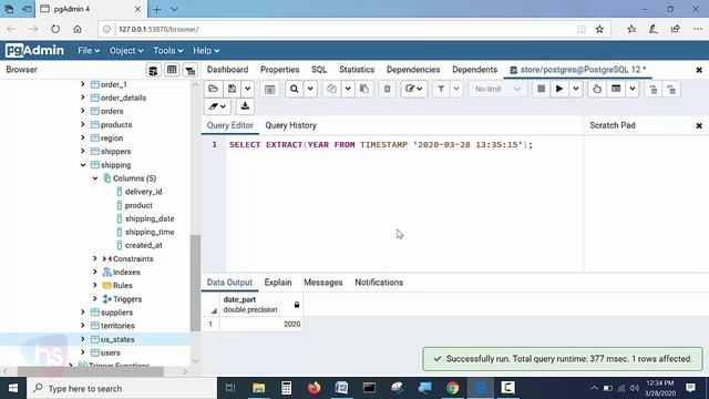 SQL timestamp example | SQL tutorial for beginners | harisystems смотреть онлайн