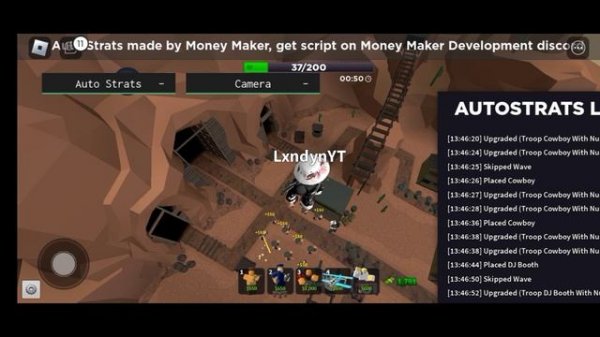 TDS auto grind coin Badland II script|Get Golden crates fast|Roblox Script|LxndynYT