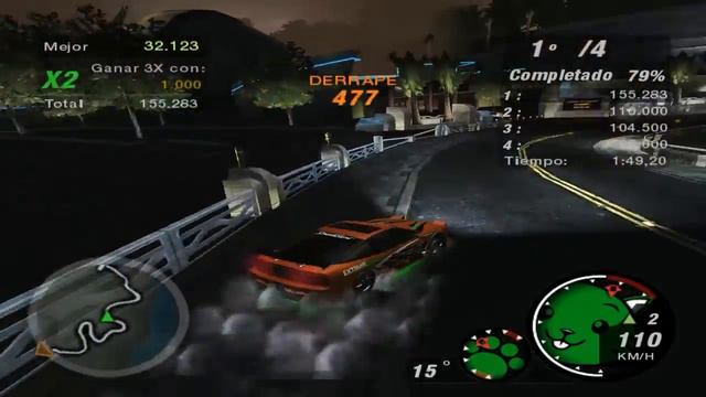 Drift King en HD | HD MOD Nfs Underground 2 | Cap. #9 смотреть онлайн