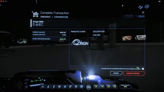 Star Citizen 3.3.6 (LIVE): Expo Naves Compañia De Origin ( Lorville )