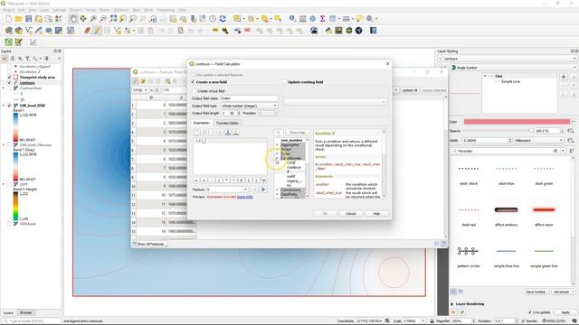 Create and Visualise Contour Lines in QGIS смотреть онлайн