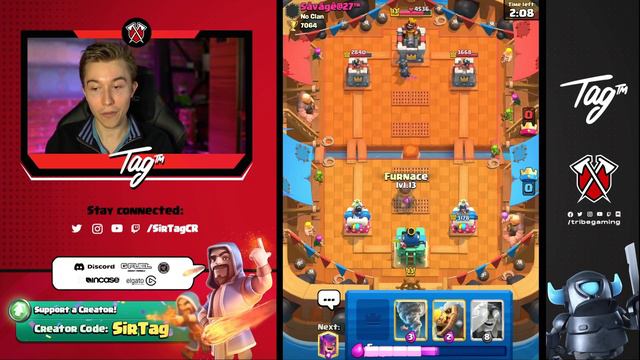 EVERYONE WILL HATE YOU! MEGA KNIGHT + ELECTRO GIANT DECK — Clash Royale смотреть онлайн