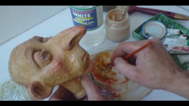 Роспись КУКЛЫ-3. Грим..mp4 смотреть онлайн