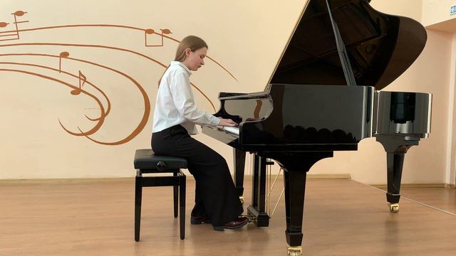 Леонтьева Анна И.С.Бах "Трехголосная инвенция" e-moll смотреть онлайн