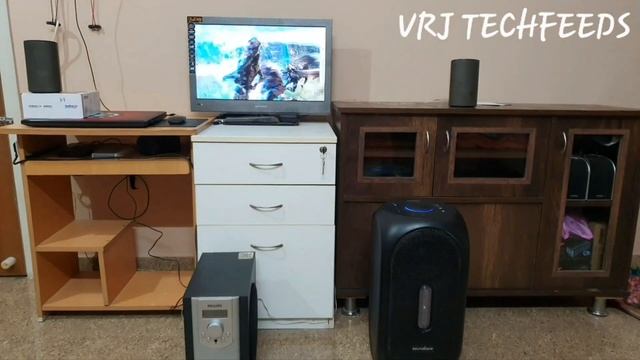 120w Philips Home Theatre Vs 160w Soundcore Party Speaker Battle | Features Soundcheck | Use Headse смотреть онлайн