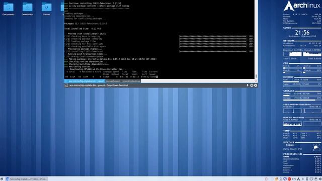 Arch Install MPLAB X IDE смотреть онлайн