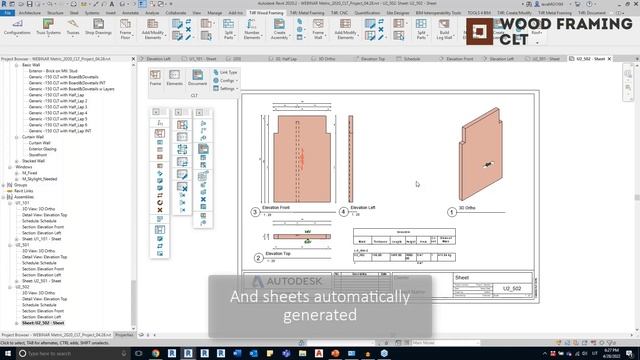 Highly automated CLT panel design in Revit [Sneakpeek] смотреть онлайн