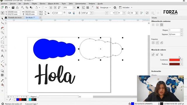 CLASE DE DISEÑO DE VECTORES EN COREL DRAW - CORTE LÁSER CO2. смотреть онлайн