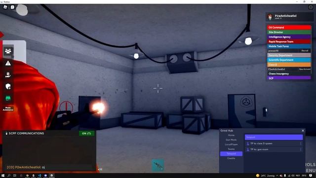 SCP: Site Roleplay Script | Grind Hub смотреть онлайн