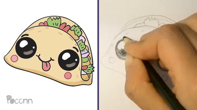 Cómo dibujar un Taco Kawaii смотреть онлайн