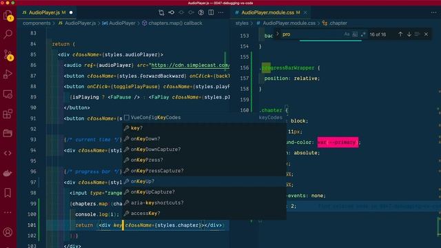 Adding Bookmarks or Chapters to our Custom Audio Player in React смотреть онлайн
