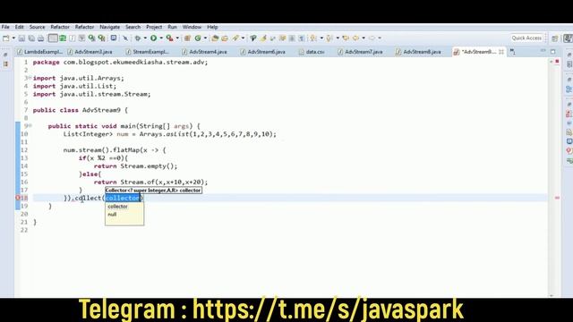 Java 8 Stream || FlatMap || Example - 21 смотреть онлайн