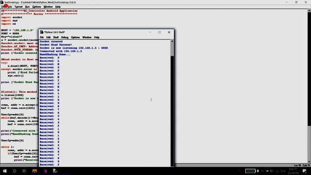 Elshab7 RC Controller Android Application TCP Server using python preview смотреть онлайн