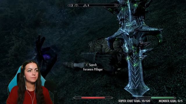SKYRIM LIVE STREAM 3 (with time stamps) | Control My Game! смотреть онлайн