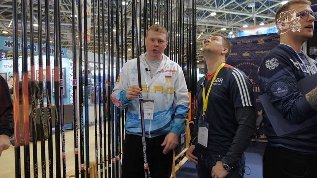 Маховые удочки Волжанка на выставке Охота и рыболовство на Руси 2023 смотреть онлайн