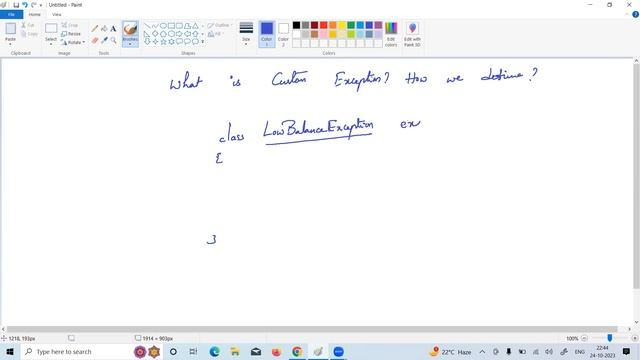 How to define custom exception in java | ameerpet technologies | By srinivas смотреть онлайн