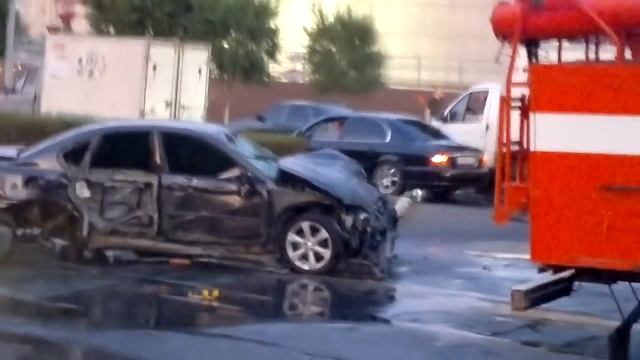 Авария в Оренбурге ул. Чкалова 25.07.11