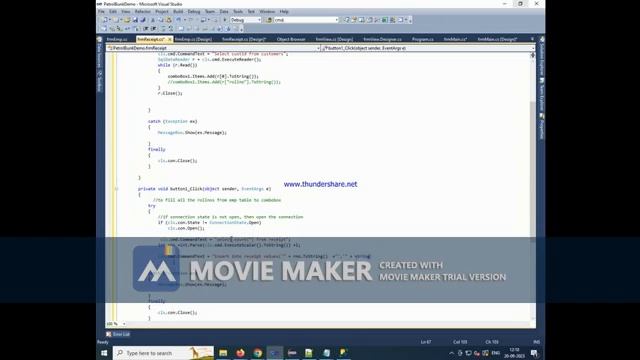 C# Database Connectivity SQLServer Demo 5 смотреть онлайн