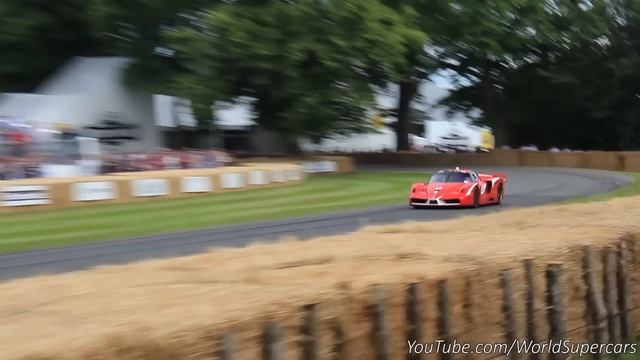 Ferrari FXX-K vs FXX vs 599XX vs LaFerrari Racing SOUNDS! смотреть онлайн