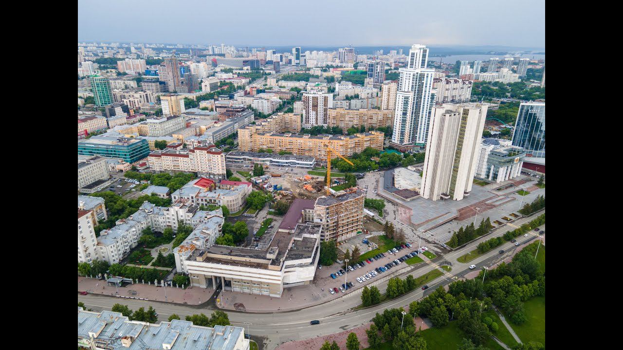 Заливка фундамента. Проект премиум-класса «На Октябрьской» смотреть онлайн