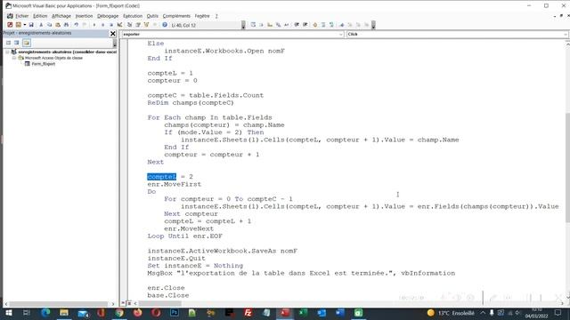Consolider les données Access dans Excel en VBA смотреть онлайн