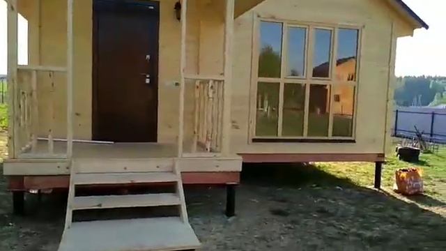 Видеообзор баня Рена снаружи смотреть онлайн