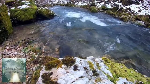 Релаксичиские звуки природы, шум ручья. смотреть онлайн