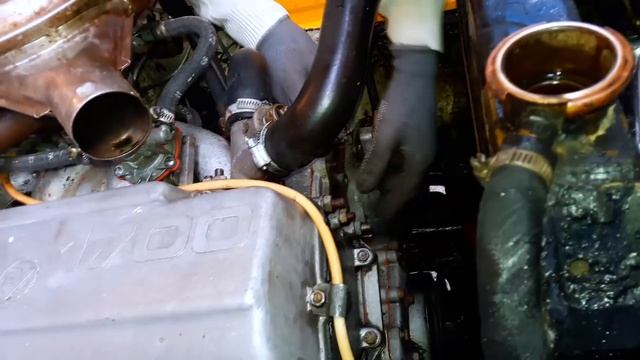 ЗАМЕНА ПОМПЫ  MOSKVICH 2140 Sl