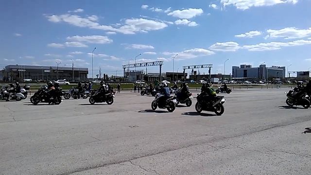 Открытие мотосезона 2023 в городе Самара смотреть онлайн