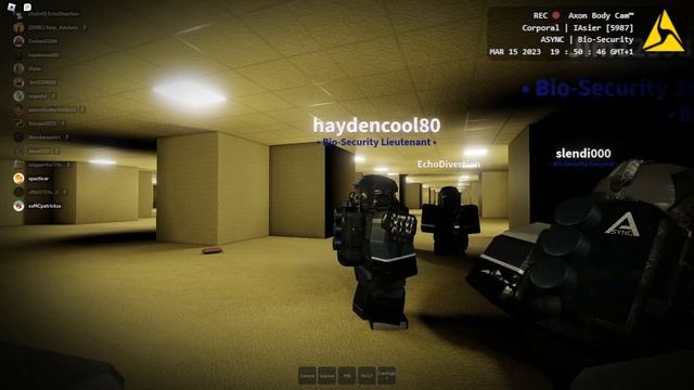 Backrooms | ASYNC | The Statue Visit | Bodycam Footage | Bio-Security Experience смотреть онлайн