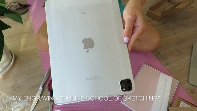 EMOTIONS! Unboxing my new iPad Pro and Apple Pencil (2nd generation) смотреть онлайн