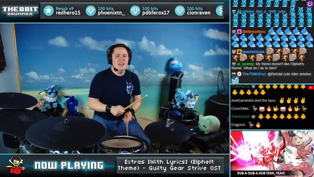 Extras - Elphelt's Theme From Guilty Gear Strive On Drums! смотреть онлайн