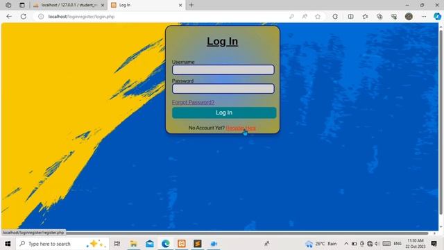 API: Simple Log in and Registration form using POST method in php смотреть онлайн