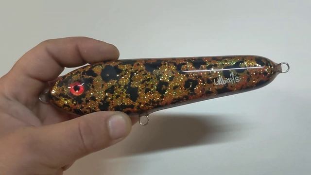 Джеркбейт UAbaits Swim. колір: Motoroil. Шумова камера смотреть онлайн