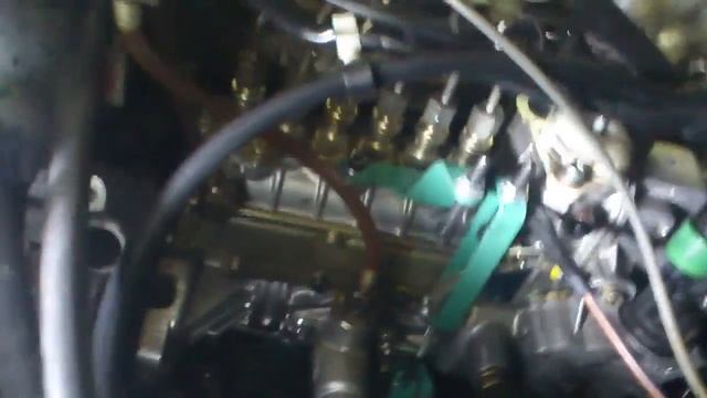 Pump with stop lever disconnected from fuel quantity WG