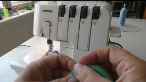 *** Ролевый шов на оверлоке (подгибочный шов)