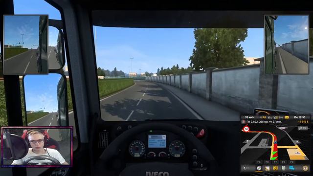 ДОСТАВИЛИ 3-4 ГРУЗ В ИГРЕ Euro Truck Simulator 2 #2 смотреть онлайн