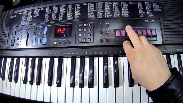 CASIO CTK 630 - 50 Musical PADs Variations