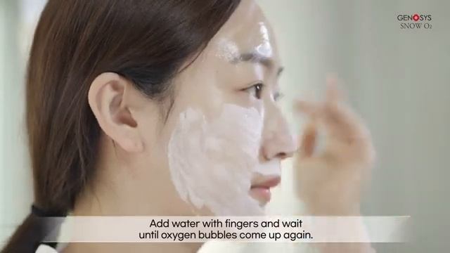 How to Use GENOSYS SNOW O2 Cleanser смотреть онлайн