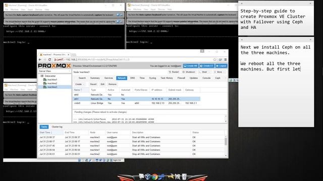 Proxmox VE Failover With Ceph And HA - Installation Guide