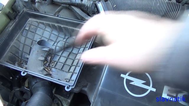 Что нужно знать при замене воздушного фильтра двигателя Opel . смотреть онлайн